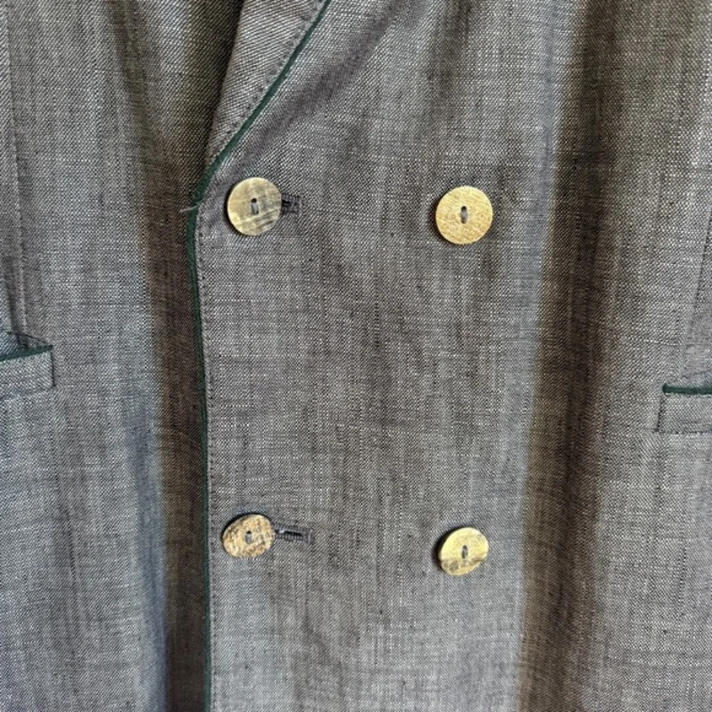 Lodenfrey Austrian Linen Jacket Loden Style‎ Blazer Made in Austria L